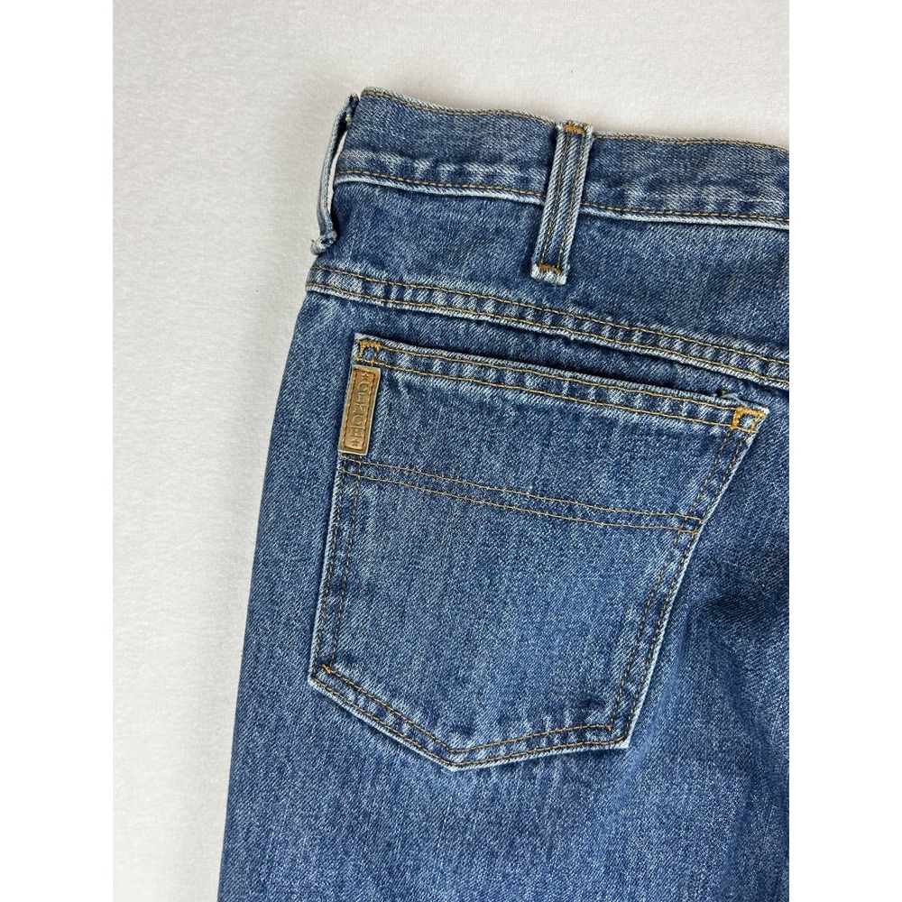 Cinch Bronze Label Jeans Men 32x38 Dark Wash Slim Fit Western MB90532002 - Picture 11 of 13